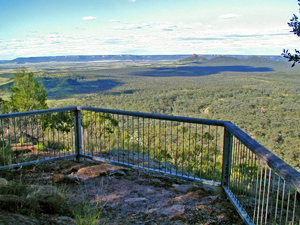 Arcadia Valley lookout, Lonesome section, Expedition National Park. 