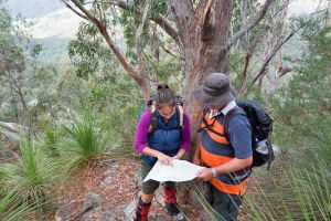 Carry a topographic map or a GPS and know how to use them to navigate remote routes in the park. 