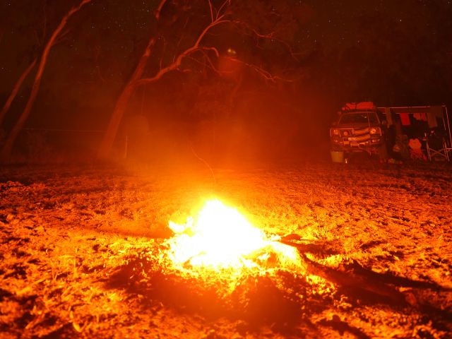 Reflect on your day in the national park (CYPAL) as you sit around the camp fire.