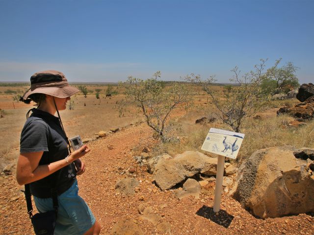 Explore the  Riversleigh fossil trail.