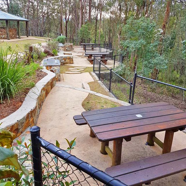 Have a picnic at the picnic tables or spread a picnic rug on the grass and enjoy a picnic at the Glass House Mountains lookout day-use area.