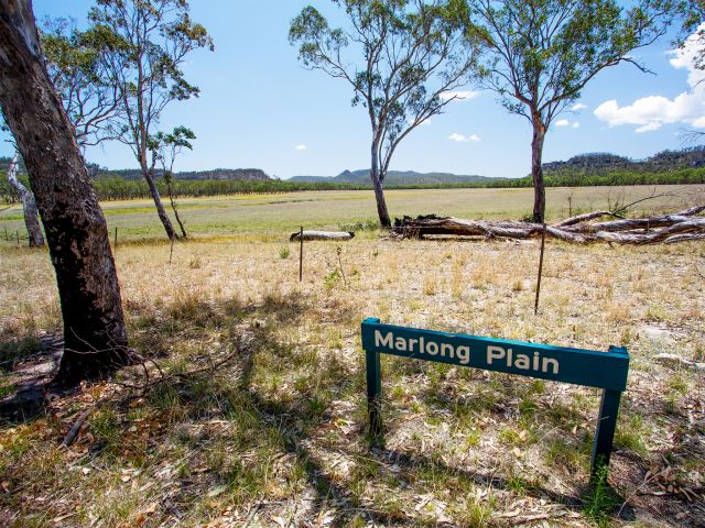 The Marlong Plain is one of the features of the Mount Moffatt circuit drive.