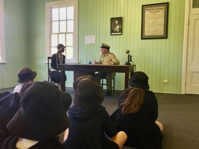 Period photo from guided tour
