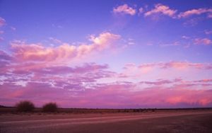 Moon-rise over Lake Bindegolly National Park. 