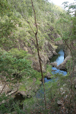Image of the view from Narrows lookout.