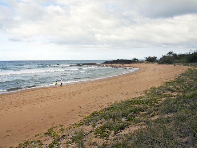 Go for a calming beach walk at Wreck Rock day-use area.