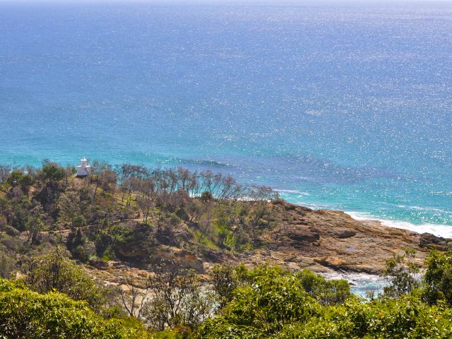 View of North Point Lighthouse.