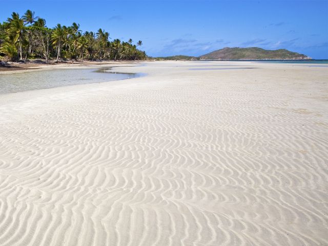 Enjoy a walk along Chilli Beach from Chilli Beach day-use area.