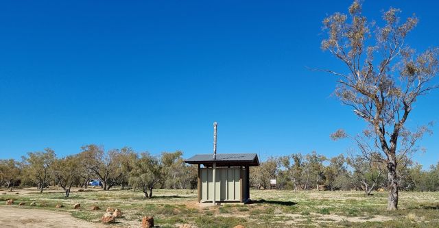 Image showing the wide open space offered at Little Boomerang camping area.