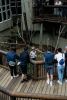 Photo of Wildlife Ranger delivering an educational talk to a group of visitors.