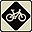 Difficult trail grade symbol