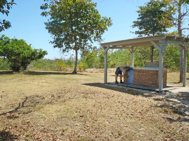 There is a toilet, picnic table and barbecue at the Haven day-use area.