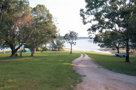 Downfall Creek camping area.