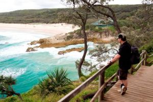 The Gorge Walk at Point Lookout is a must do for all visitors to Minjerribah. 