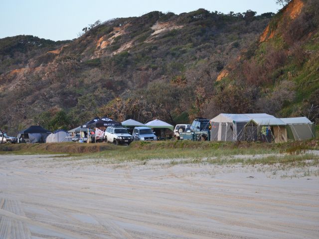 Enjoy a camp over close to the beach and the beautiful Pinnacles.