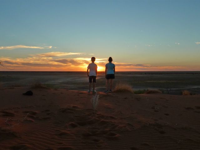Seeing the sun set over the vast plains is an experience you'll never forget.