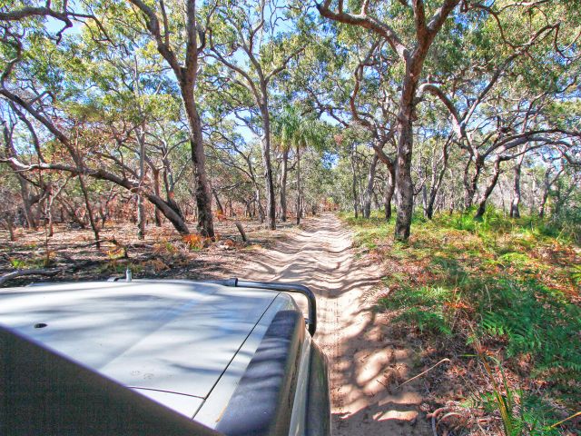 Deepwater coastal drive is a great drive for 4WD enthusiasts.