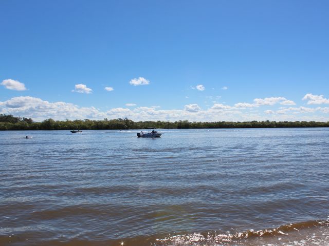 You'll need a boat to get to the camping area.