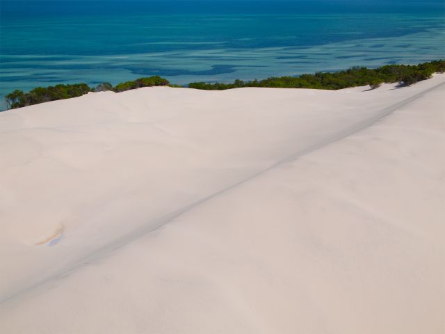 View from Little Sandhills on the Southern Island discovery drive.