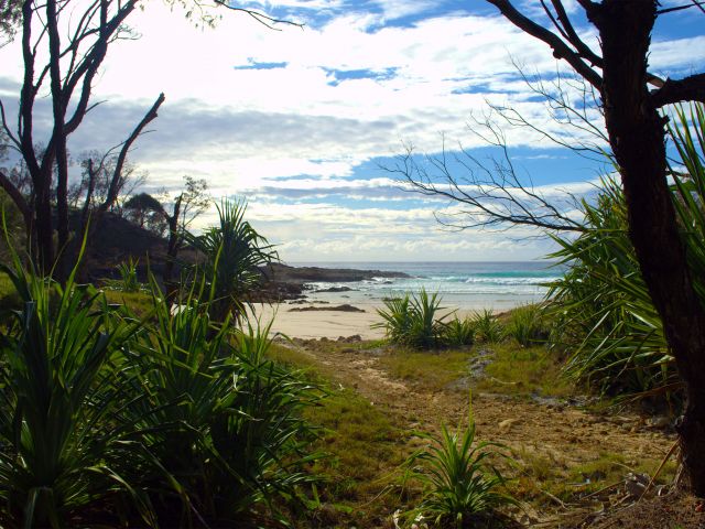 Stop for a picnic at Honeymoon Bay on the Northern Island discovery drive.