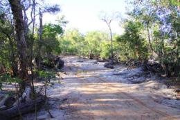 Access track into Sweetwater Lake