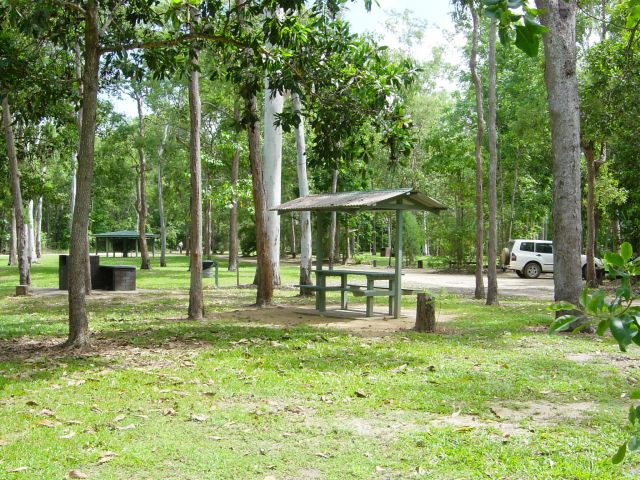 Covered picnic areas and gas BBQs make Broadwater day-use area perfect for a great day out.