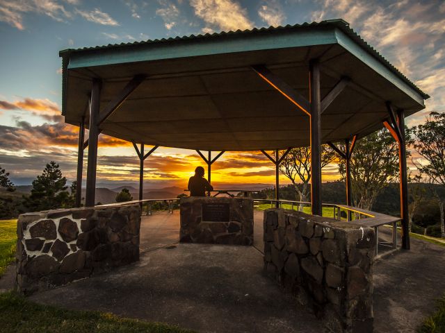 Bask in the last of the sun's rays.