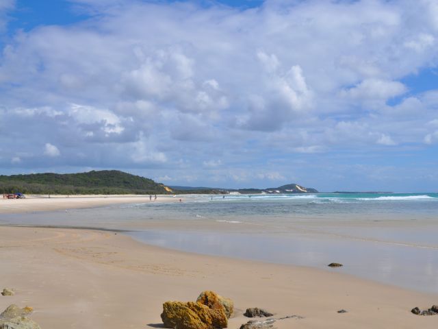 North Point Beach, on the Northern Island discovery drive, is a popular spot for fishing and beachcombing.