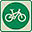 Easy trail grade symbol