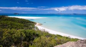 Images of lofty peaks, sandy beaches, secluded forests and azure waters provide an unforgettable backdrop to the Whitsunday Ngaro Sea Trail. Photo: J Heitman.