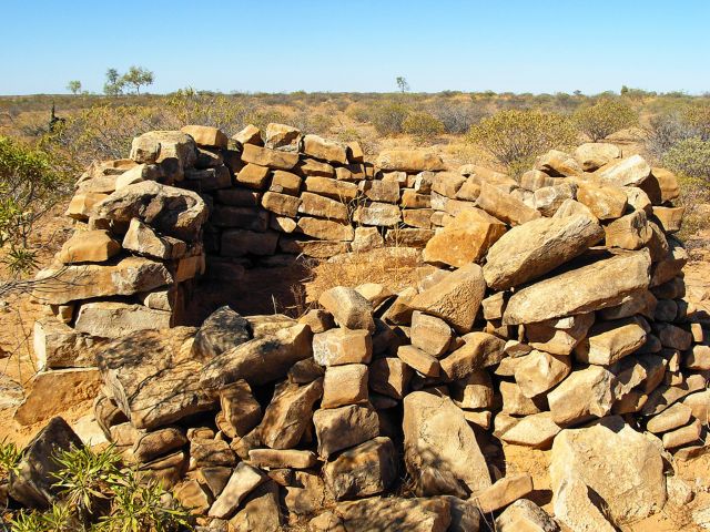 The Warracoota Ruins are thought to be a settler outpost.