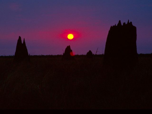 Experience a magnificent sunset on Nifold Plain. 