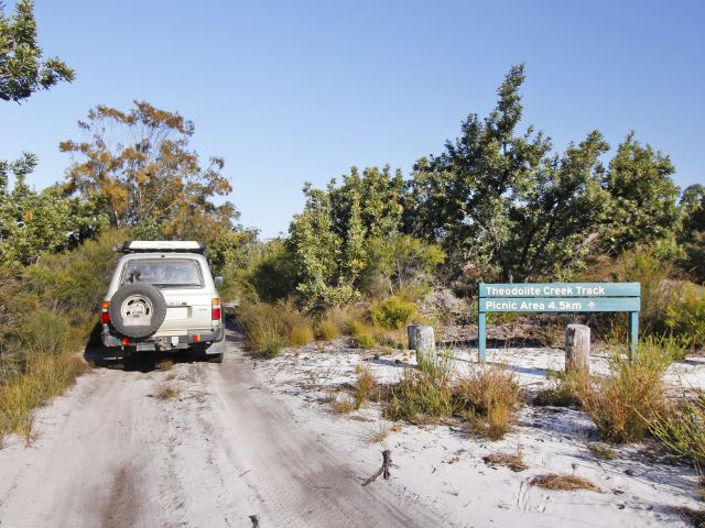 Theodolite Creek day-use area in Burrum Coast National Park is well worth the drive.