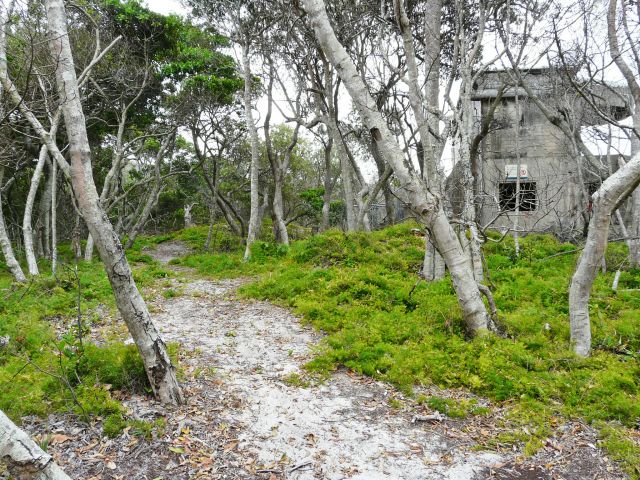 Ponder the lives of the men and women stationed here during World War II.