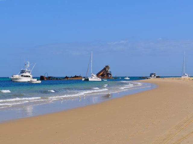 The Wrecks are a popular place for snorkelling and exploring. See them on the Northern Island discovery drive.