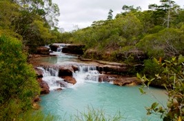 Image of Twin Falls, Heathlands Regional Park.