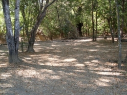 Photo of camp site 3 at Orange Plain Waterhole camping area.