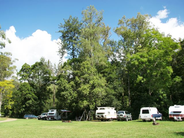 Cedar Grove camping area caters for all types of camping structures from tents to motorhomes.