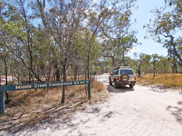 Campers can arrive by 4WD via Eurimbula and Middle Creek roads.