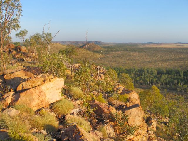 There are great views of eroded ranges.