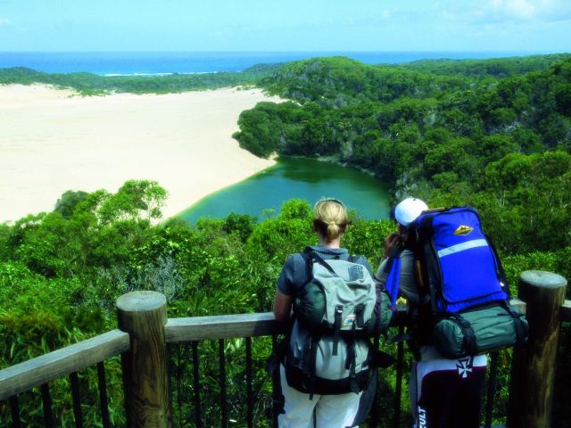 Overlooking Lake Wabby