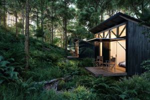 Spicers’ eco accommodation on the Scenic Rim Trail.  