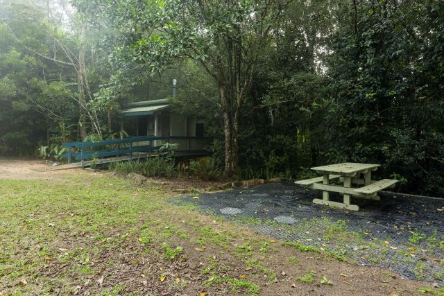 Picnic tables