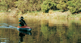 You can swim, fish and canoe at The Broadwater, but never dive or jump into the water. 