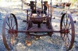 Old grader at Bell's bore. 