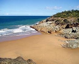 The headland, Joseph Banks Conservation Park. 
