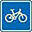Intermediate trail grade symbol