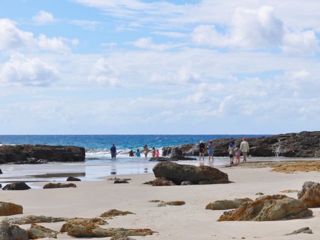 North Point is a great spot to enjoy an ocean dip.