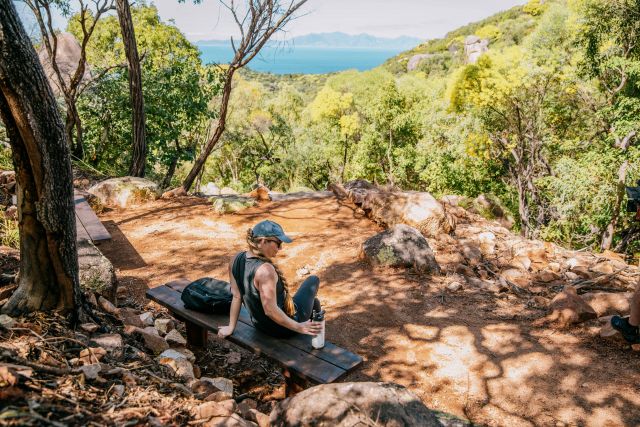 Rest and take in the views. 