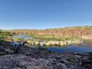 Photo of Indarri Falls post flooding November 2024